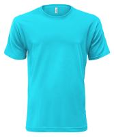 Triko Classic unisex krátký rukáv tyrkysové  (12)