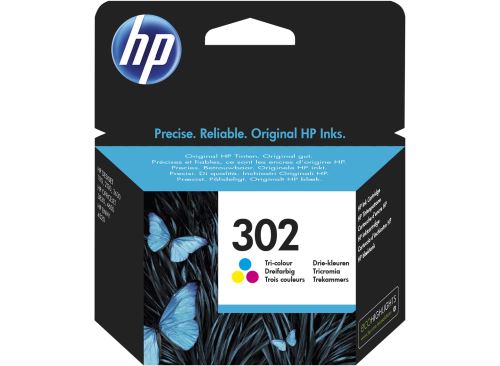 HP F6U67AE No.302XL Color originální inkoustová náplň barevná