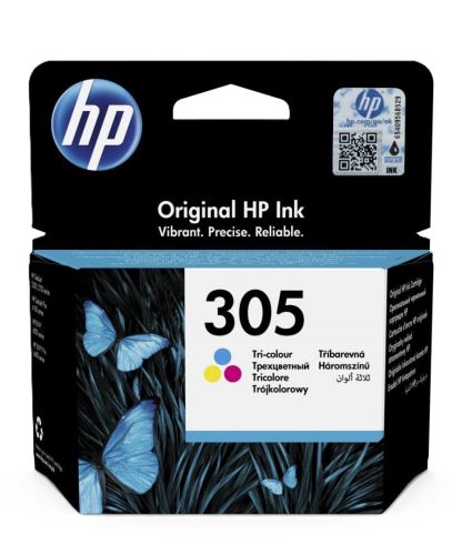 HP 305 C barevná originální inkoustová náplň 3YM60AE