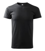 Triko Basic unisex krátký rukáv černé  (3)