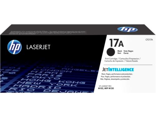 HP CF217A originální toner