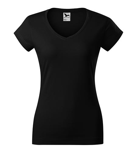 MALFINI Tričko dámské Fit V-neck