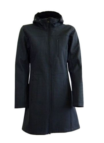 Dámský softshellový kabát s kapucí 0717