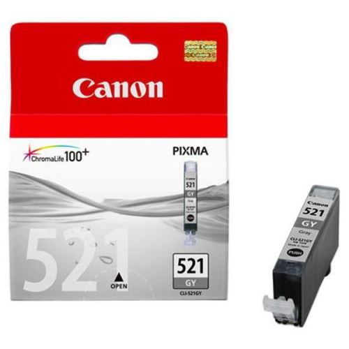 Canon CLI-521GY originální inkoust šedý