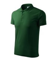 Polokošile unisex Pique Polo lahvově zelená (4)