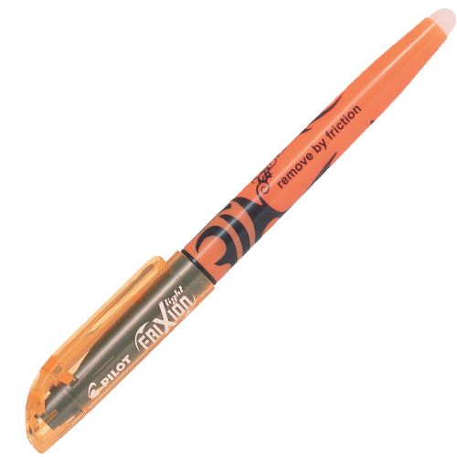 Pilot Frixion Light oranžový zvýrazňovač gumovací