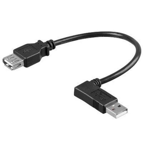Kabel USB 2.0 A-A lomený 0,1m