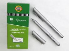 Koh-I-Noor 3402 metalický popisovač stříbrný