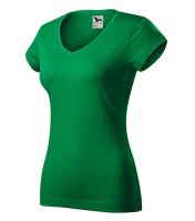 MALFINI Tričko dámské Fit V-neck (2)