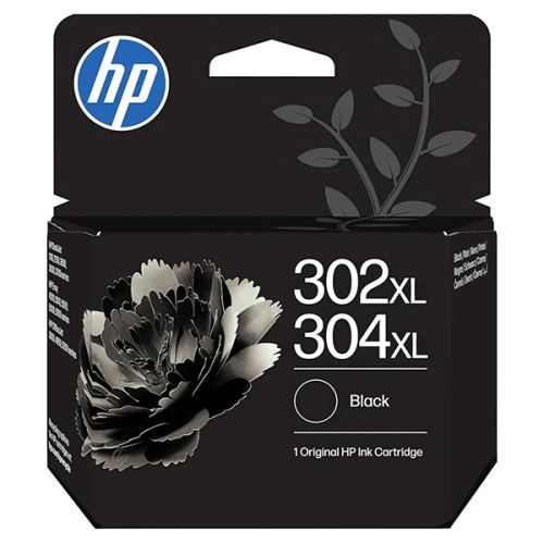 HP 302XL / 304XL černá originální náplň B7RT9AE