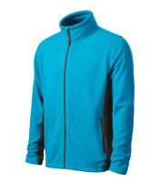 Pánská mikina Frosty fleece tyrkysová (4)