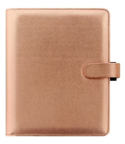 Filofax Saffiano A5 Rose Gold diář 