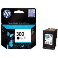 HP 300 černá originální inkoustová náplň CC640EE