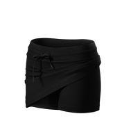 Sukně dámská Skirt two in one všité kraťasy 200 černá S (3)