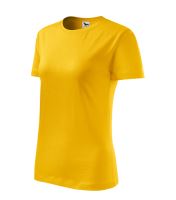 Triko dámské Classic New krátký rukáv žluté XXL (3)