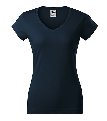MALFINI Tričko dámské Fit V-neck