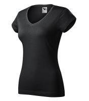 MALFINI Tričko dámské Fit V-neck (2)