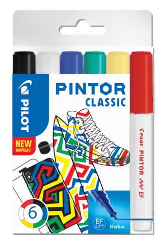 Pilot Pintor Extra Fine Classic 6ks