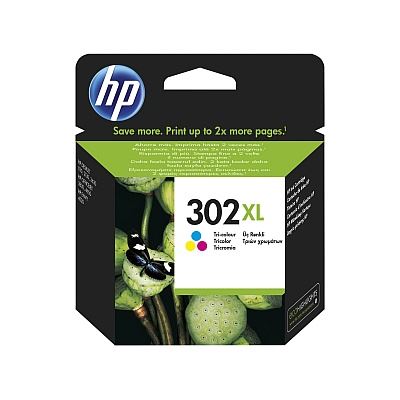 HP F6U67AE No.302XL Color originální inkoustová náplň barevná