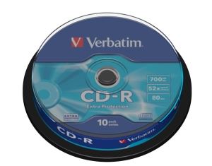 CD-R Verbatim 700MB, Extra Protection Spindle 10ks
