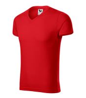 MALFINI Tričko pánské Slim Fit V-neck (2)