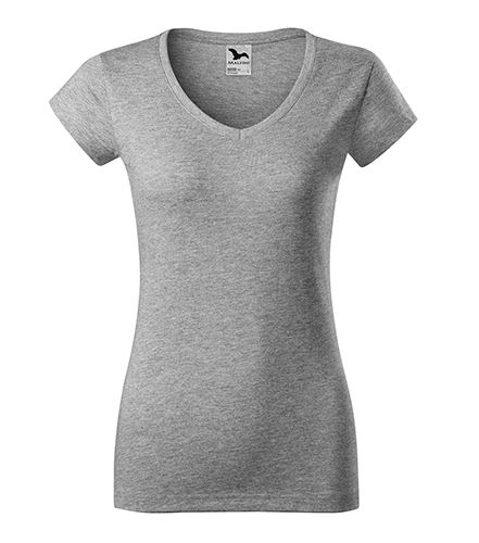 MALFINI Tričko dámské Fit V-neck