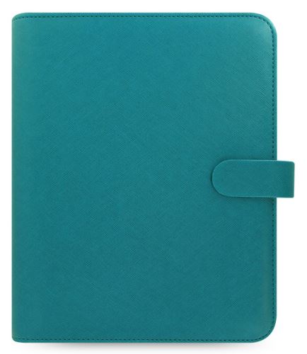 Diář Filofax Saffiano A5 akvamarínový