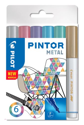 Pilot Pintor Fine sada Metal
