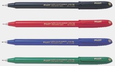 Permanentní popisovač Pilot SCAN-UF extra tenký hrot