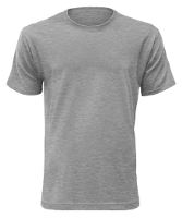 Triko Classic unisex krátký rukáv tmavě šedý melír (11)