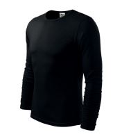 Triko pánské FIT-T Long Sleeve dlouhý rukáv černé  (4)