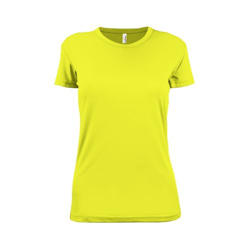 Dámské funkční triko Montana sportovní neon žluté