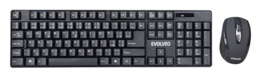 EVOLVEO WK-142 set bezdrátové klávesnice s myší