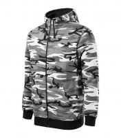 MALFINI Mikina pánská Camo Zipper (2)