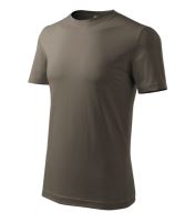 Triko pánské Classic New krátký rukáv army S (4)
