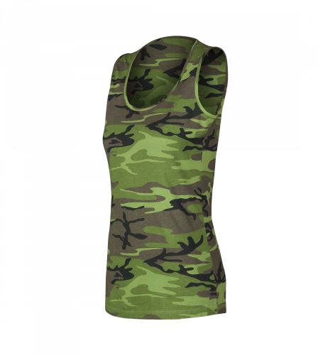 Dámské tílko Camouflage široká ramínka