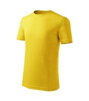Dětské tričko Classic New krátký rukáv žluté (4)