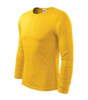 Triko pánské FIT-T Long Sleeve dlouhý rukáv žluté  (4)