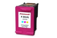 HP 301 XL barevná kompatibilní náplň CH564E