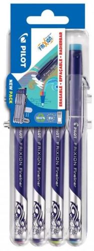 Pilot Frixion Fineliner sada Pastel 4ks