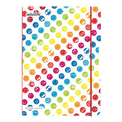 Herlitz sešit flex A4/2x40 listů čtverečkovaný + linkovaný smiley