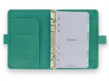 Filofax Saffiano A6 Personal akvamarínový diář osobní