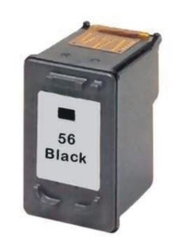 HP C6656A No.56 Black kompatibilní náplň černá 