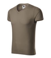 MALFINI Tričko pánské Slim Fit V-neck (2)
