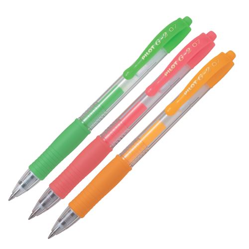 Roller Pilot G-2 07 neon