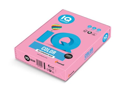 Papír IQ Color A3 80g PI25 pastelová růžová 500listů