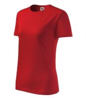 Triko dámské Classic New krátký rukáv červené XL (4)