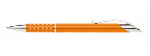 Kuličkové pero kov AULA oranžová