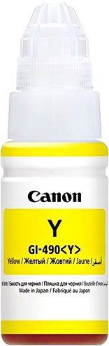 Canon GI-490 Yellow originální inkoustová náplň žlutá GI490