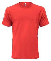 Triko Classic unisex krátký rukáv červené